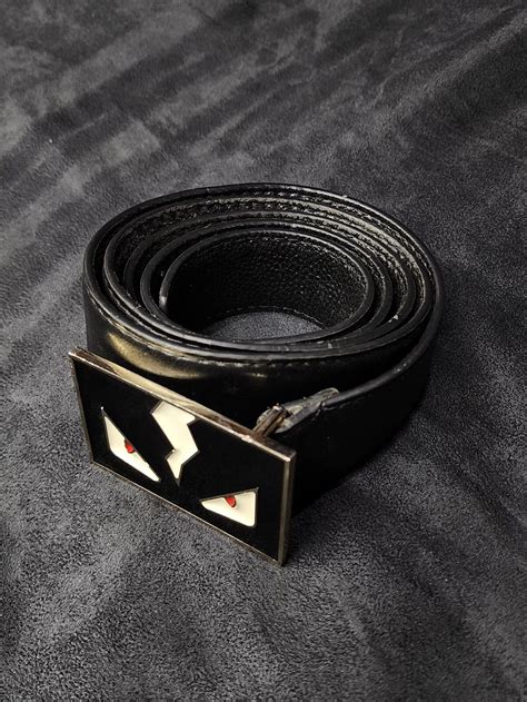 fendi monster belt replica|fendi belt silver buckle.